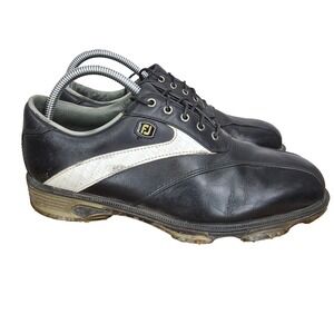 FootJoy Black and White Men's Golf Sneakers